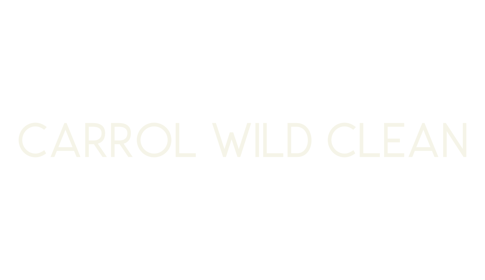 Carrol Wild Clean, sans serif font preview