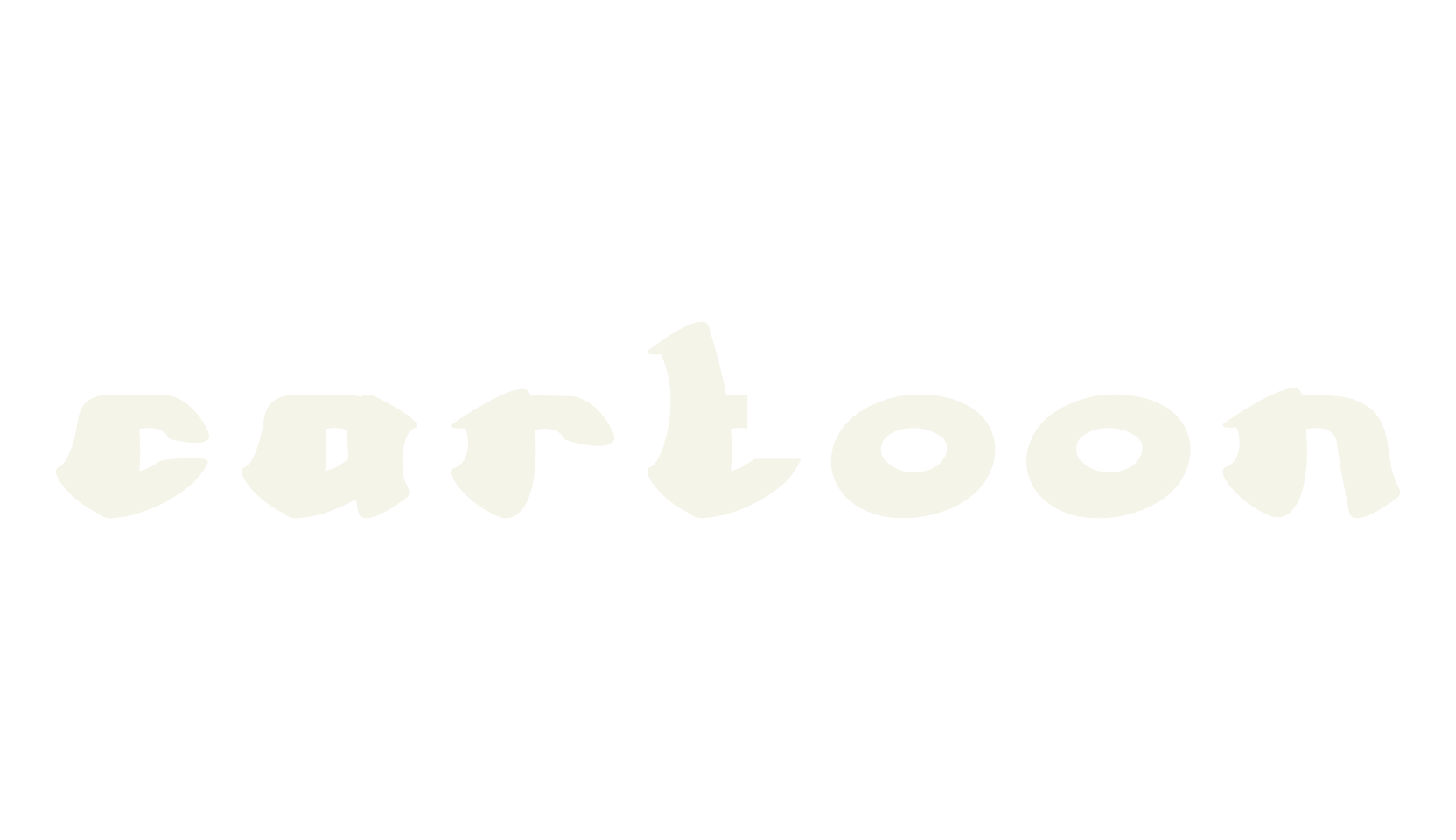 cartoon, display market font preview