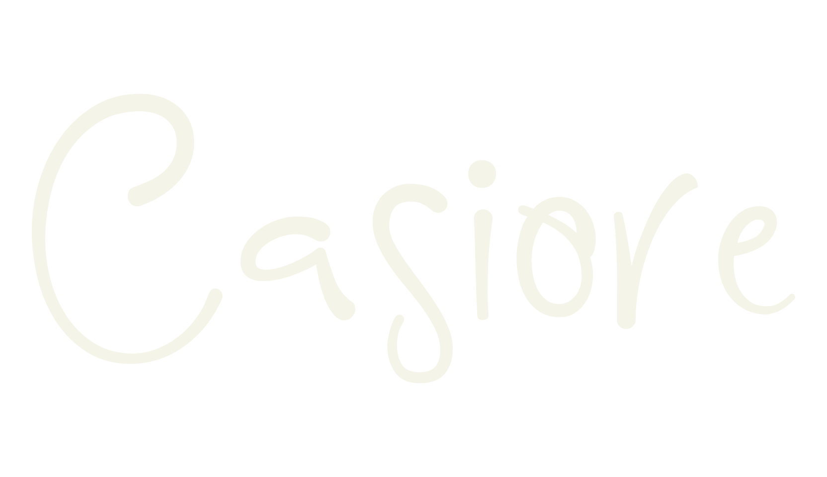 Casiore, monogram font preview