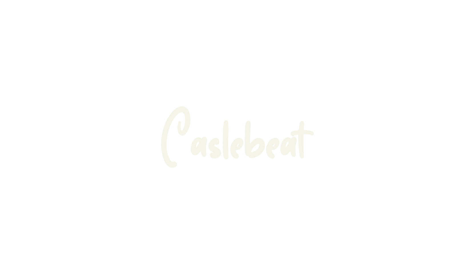 Caslebeat, food font preview