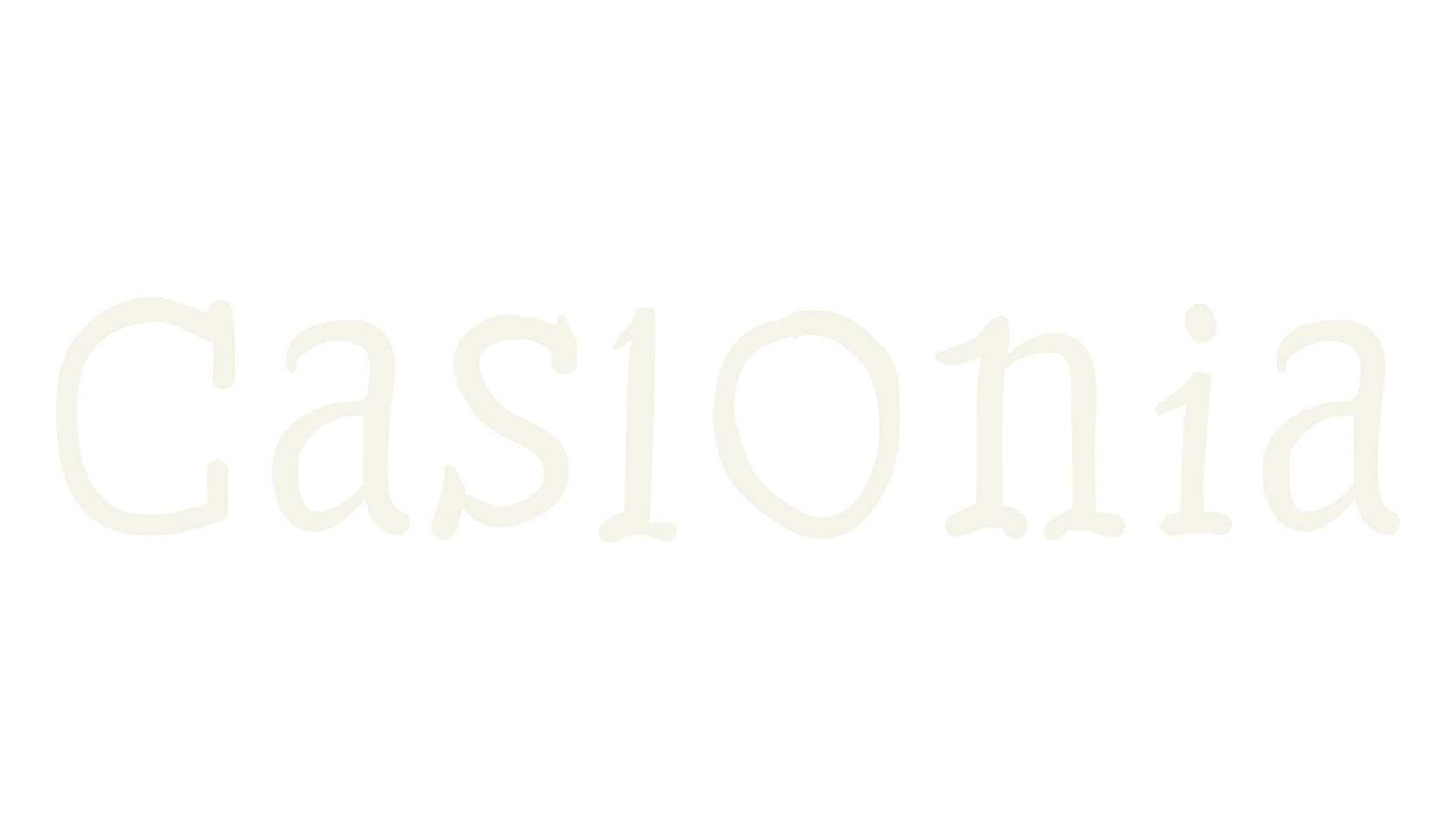 Caslonia, serif font preview
