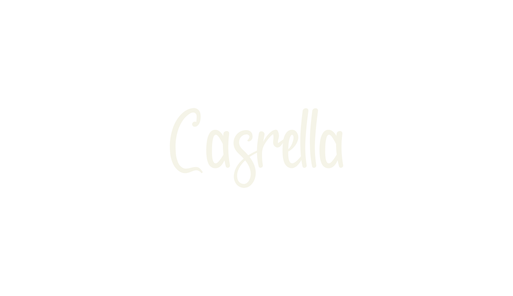 Casrella, beautiful font preview