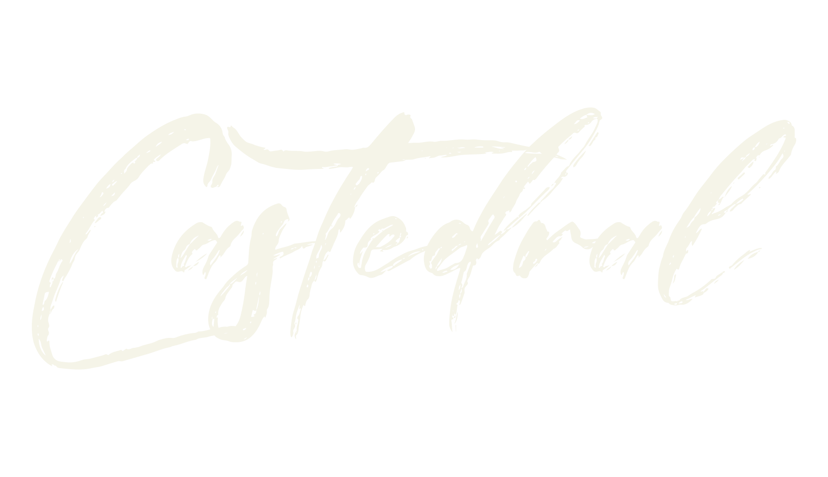 Castedral, script font preview