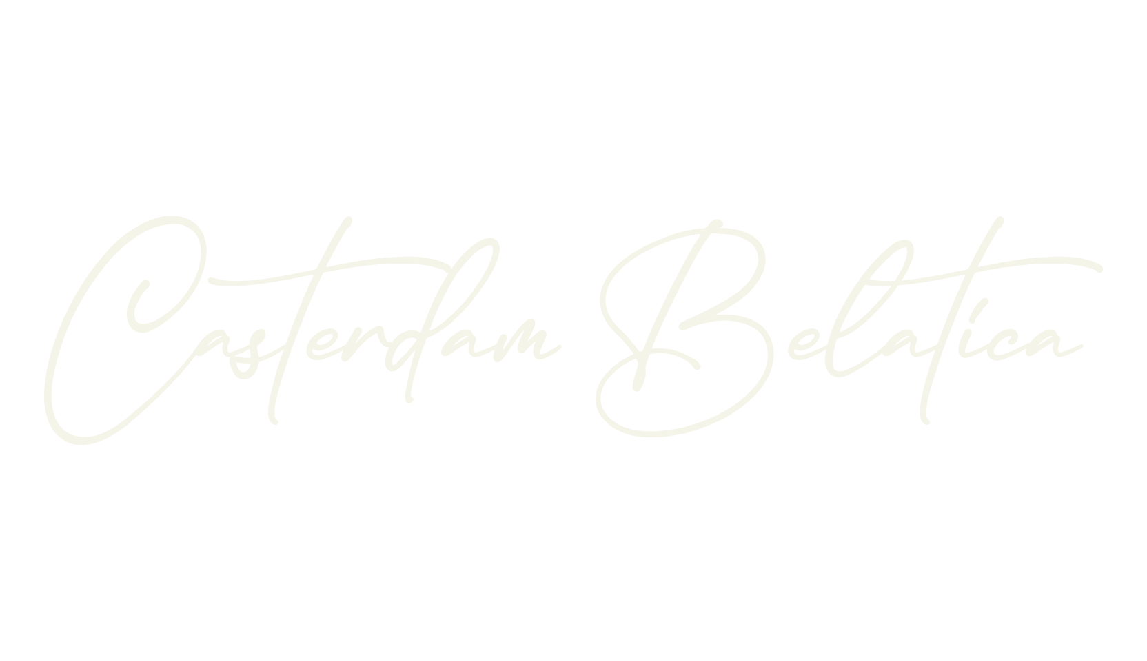 Casterdam Belatica, script font preview
