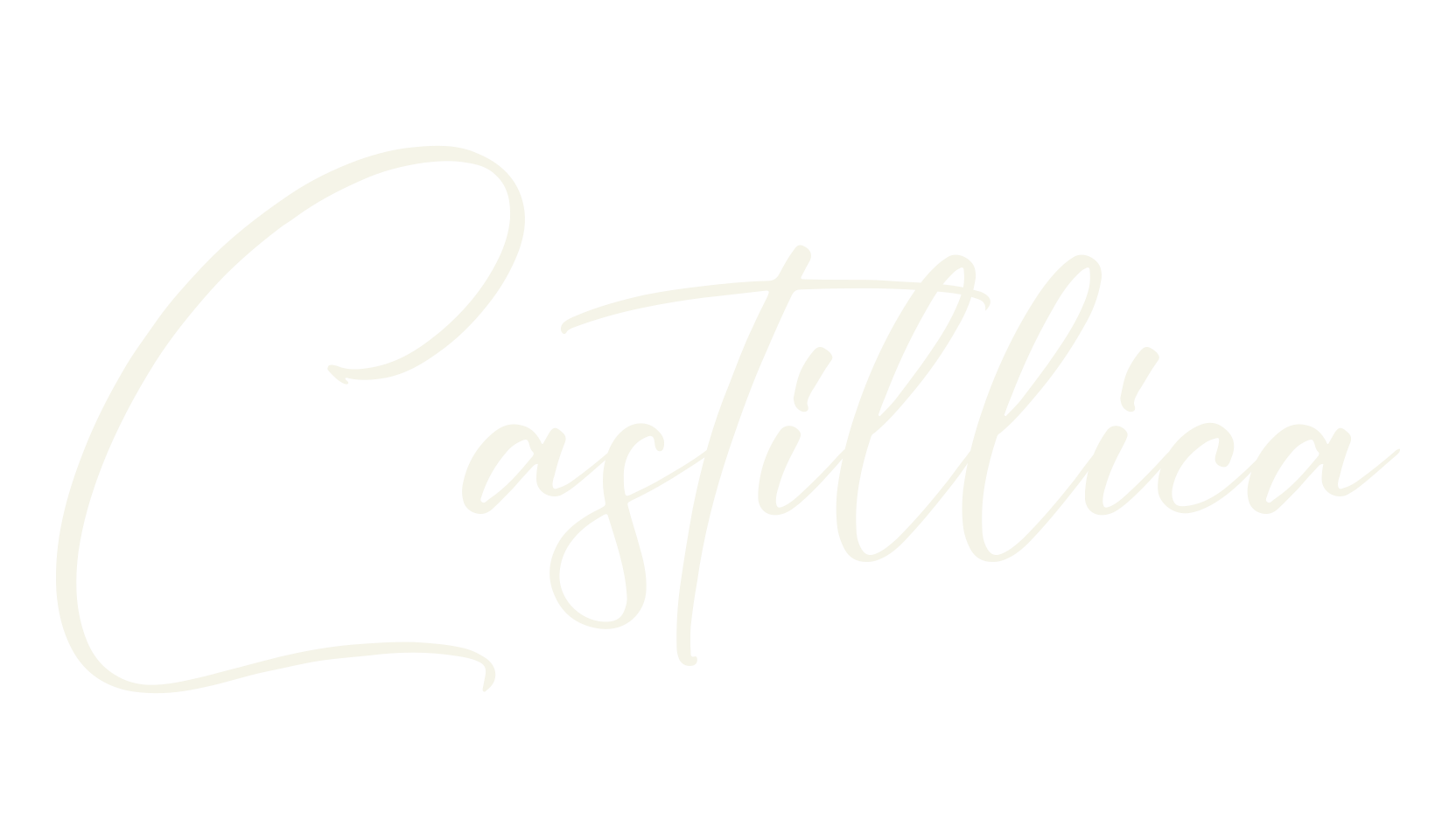 Castillica, script font preview