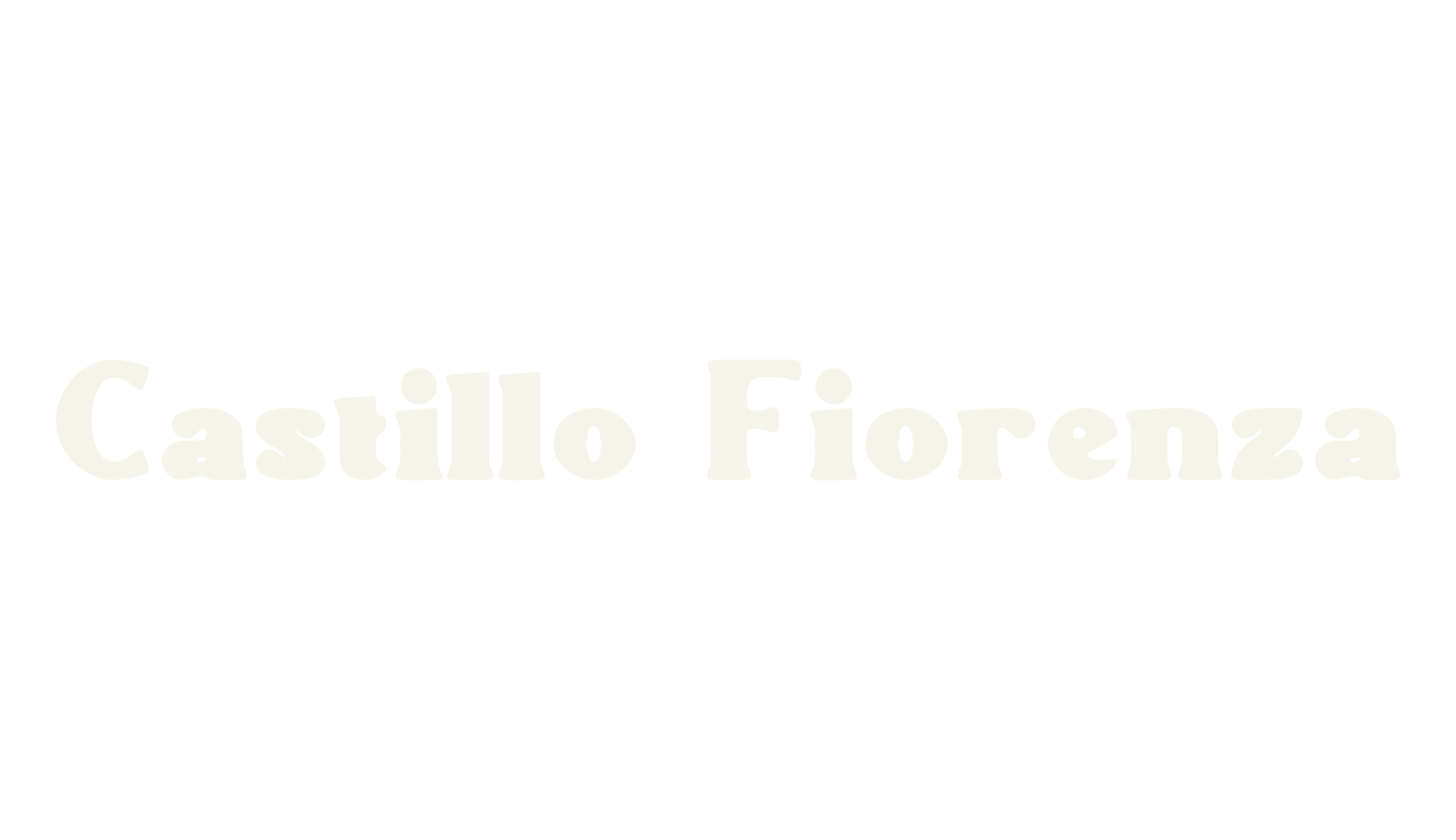 Castillo Fiorenza, roman font preview
