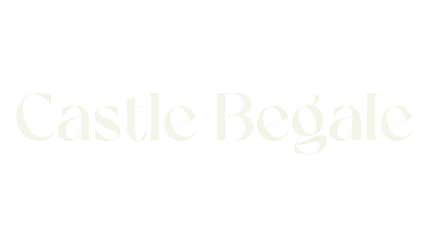 Castle Begale, serif font preview