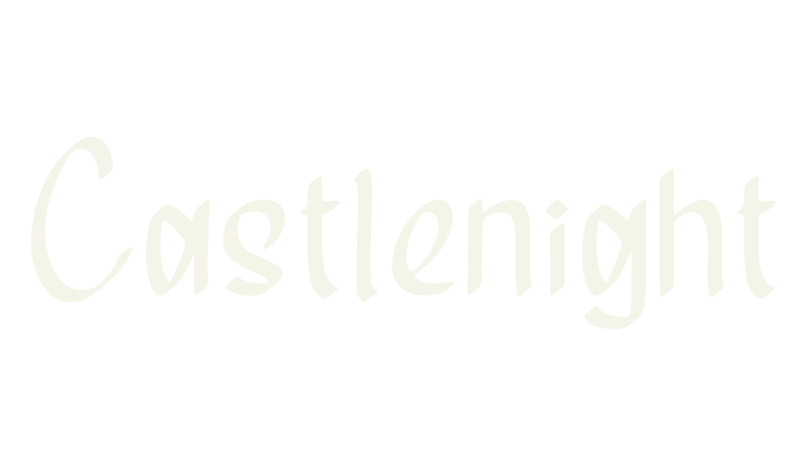 Castlenight, gothic font preview