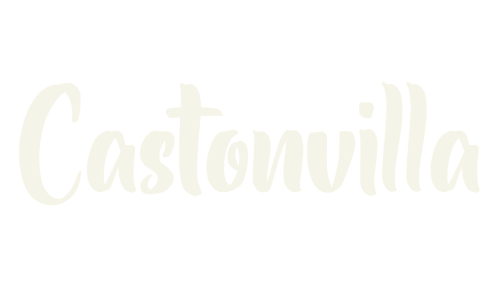 Castonvilla, handwriting font preview