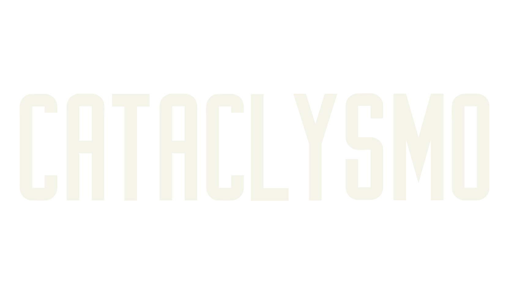 Cataclysmo, narrow font preview