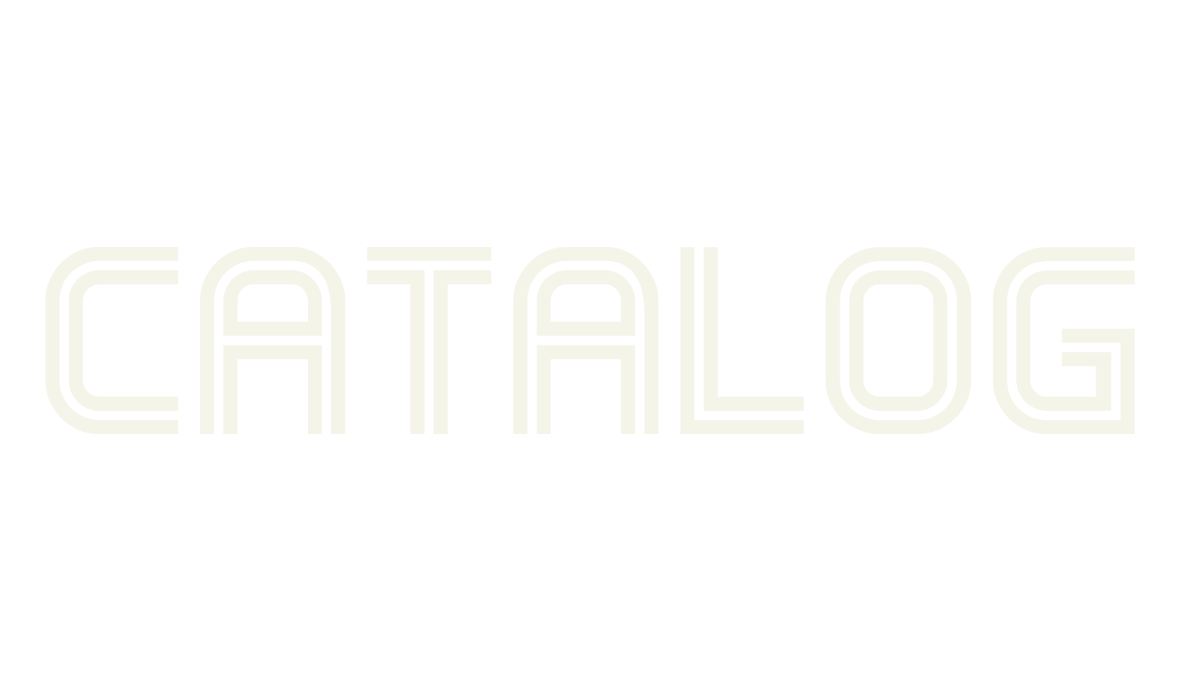 Catalog, fancy font preview