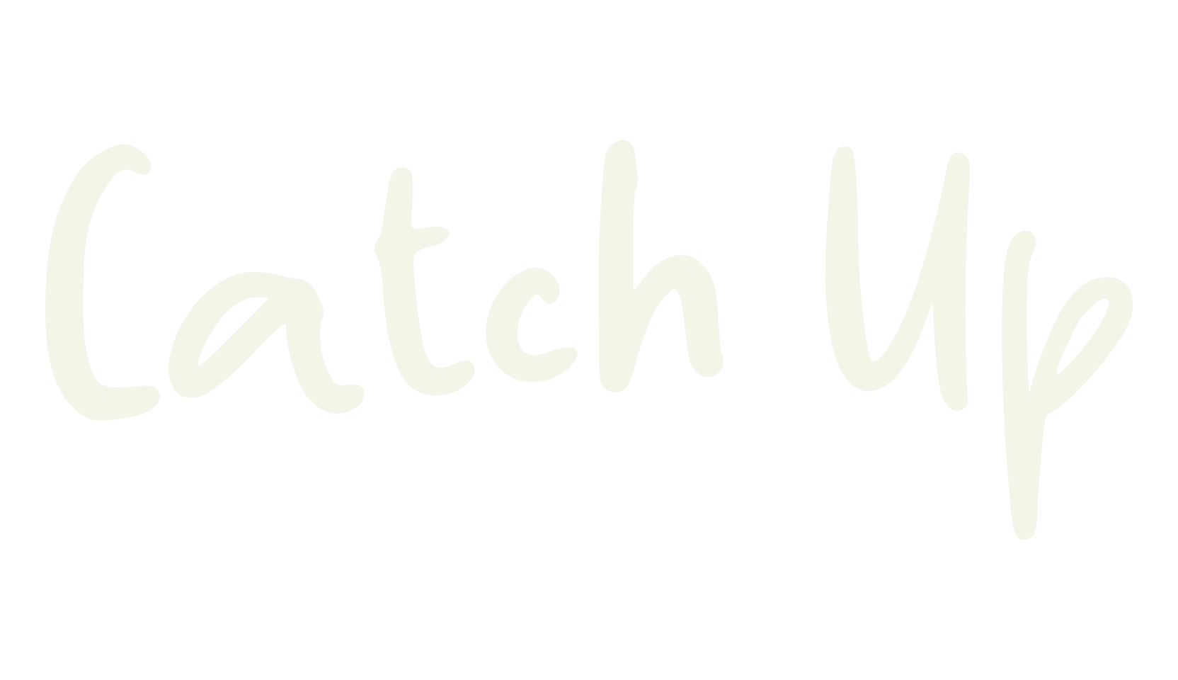 Catch Up, cute font preview