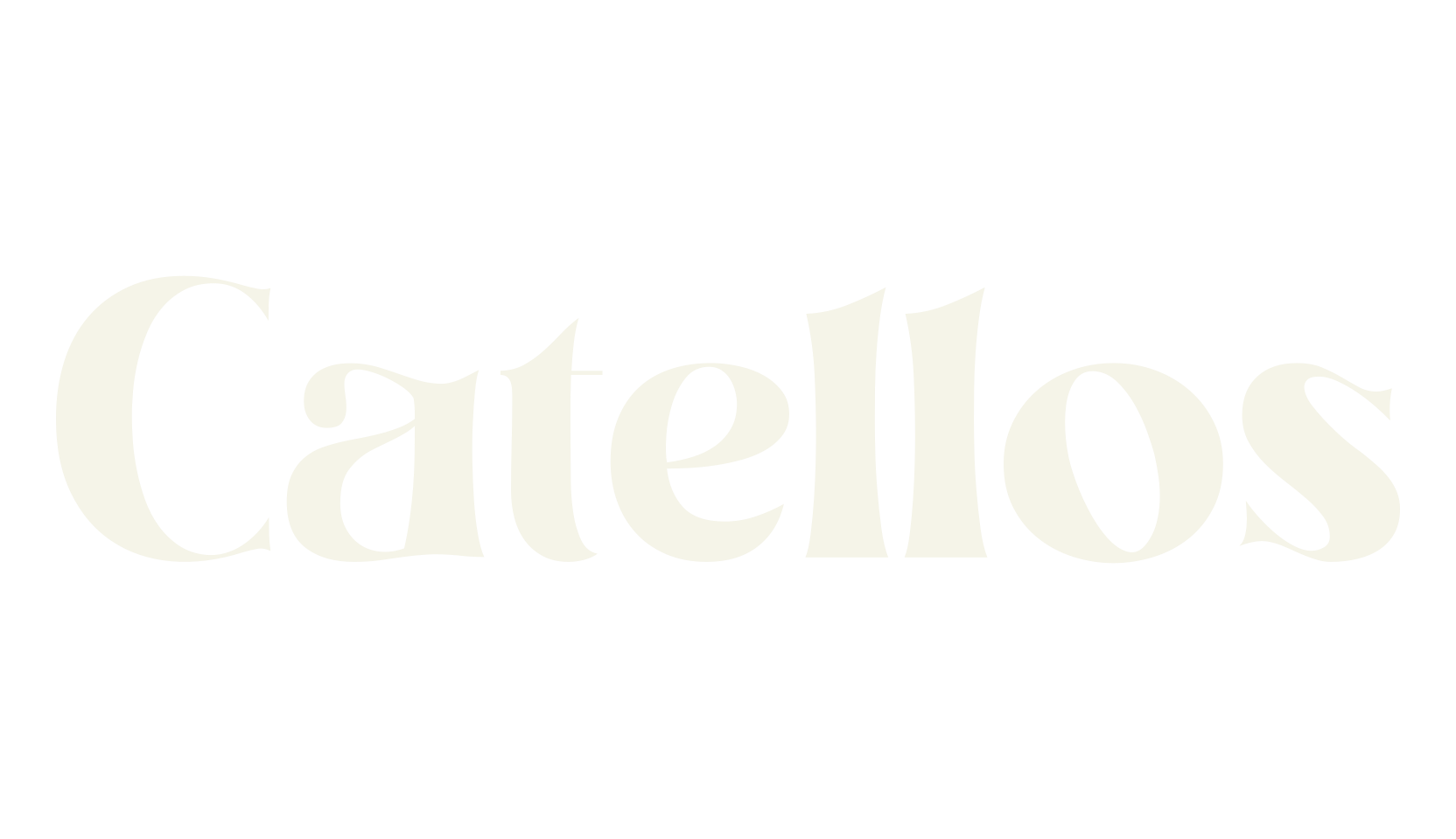 Catellos, groovy font preview