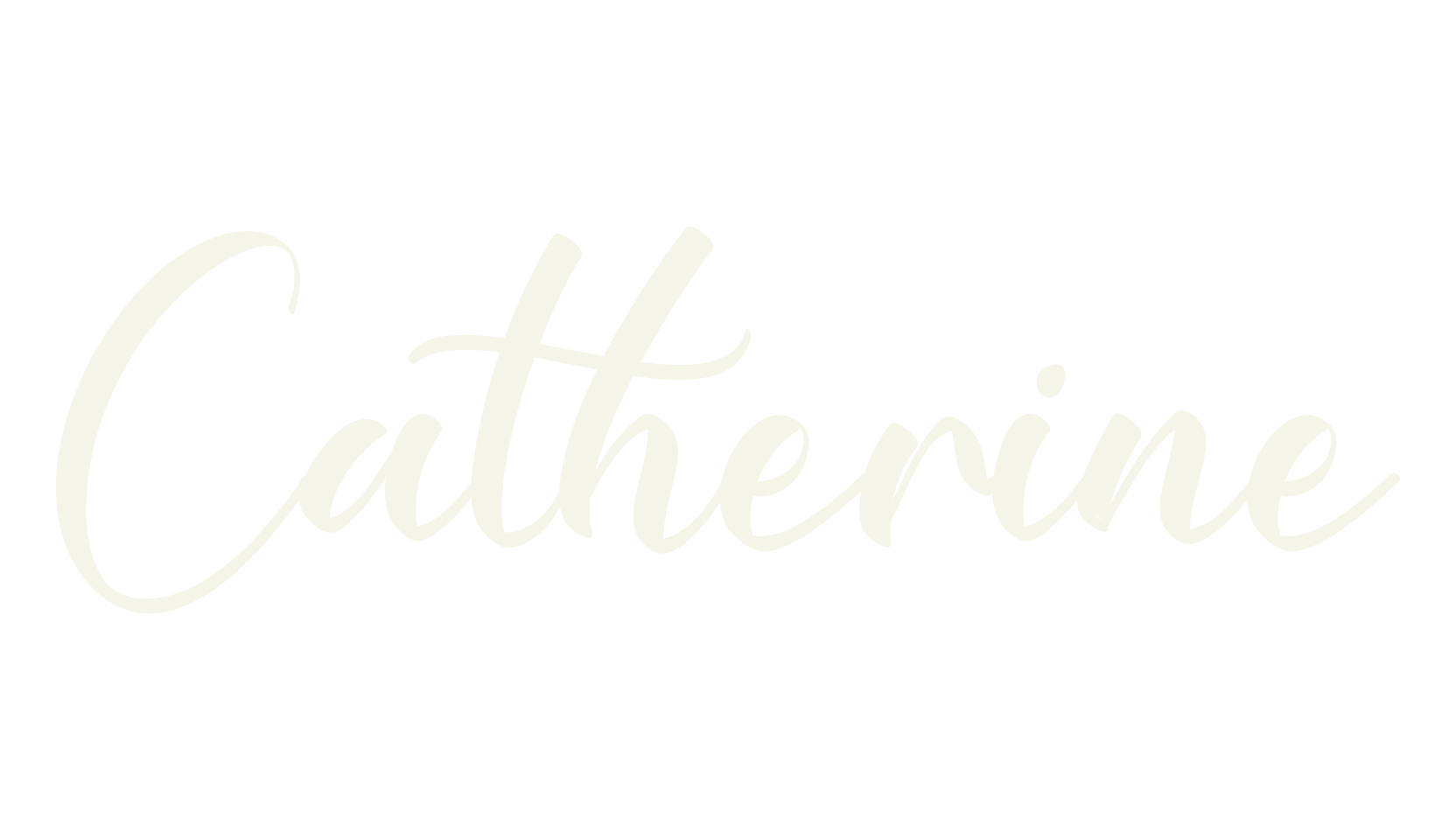 Catherine, calligraphy font preview