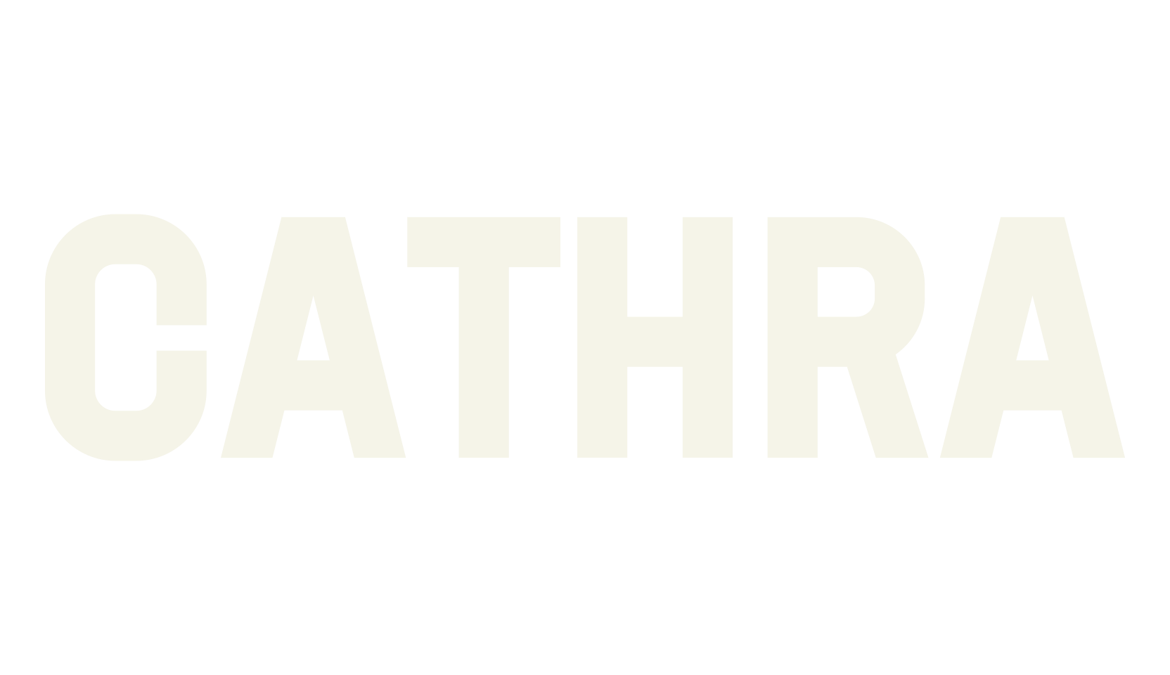 CATHRA, sans serif font preview