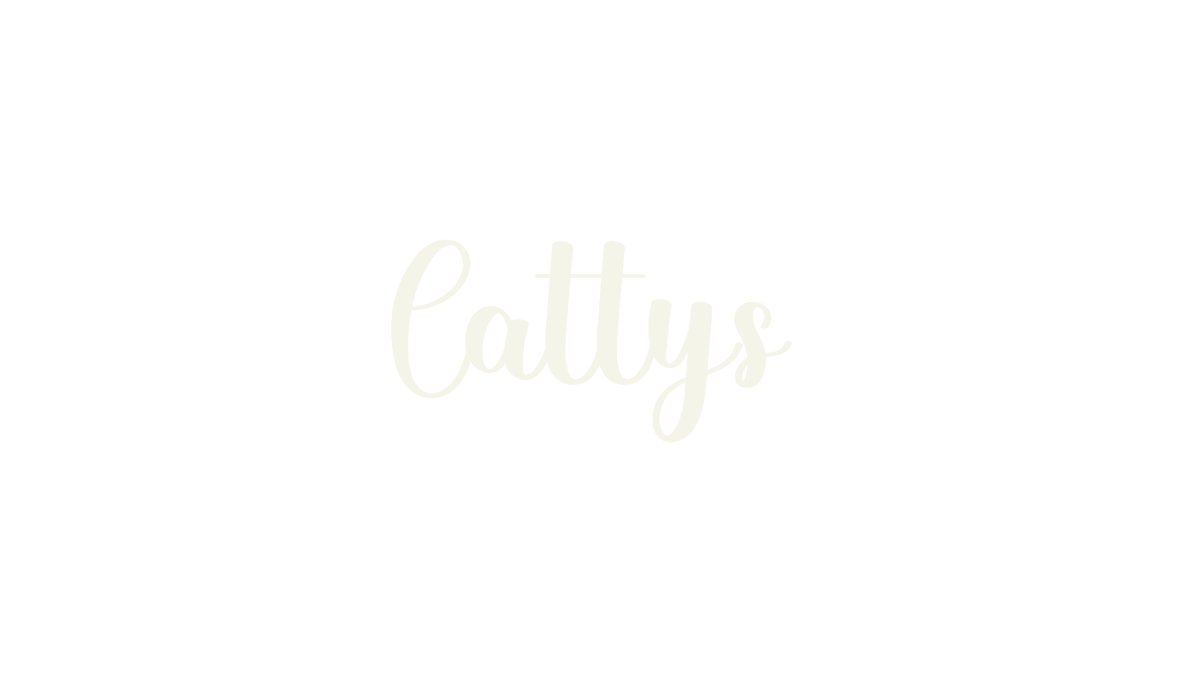 Cattys, cat font preview
