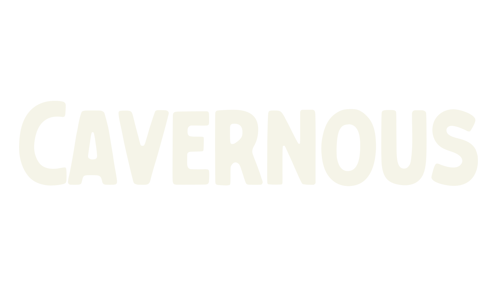 Cavernous, bold font preview