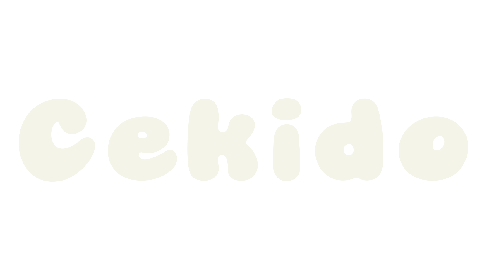 Cekido, cute font preview