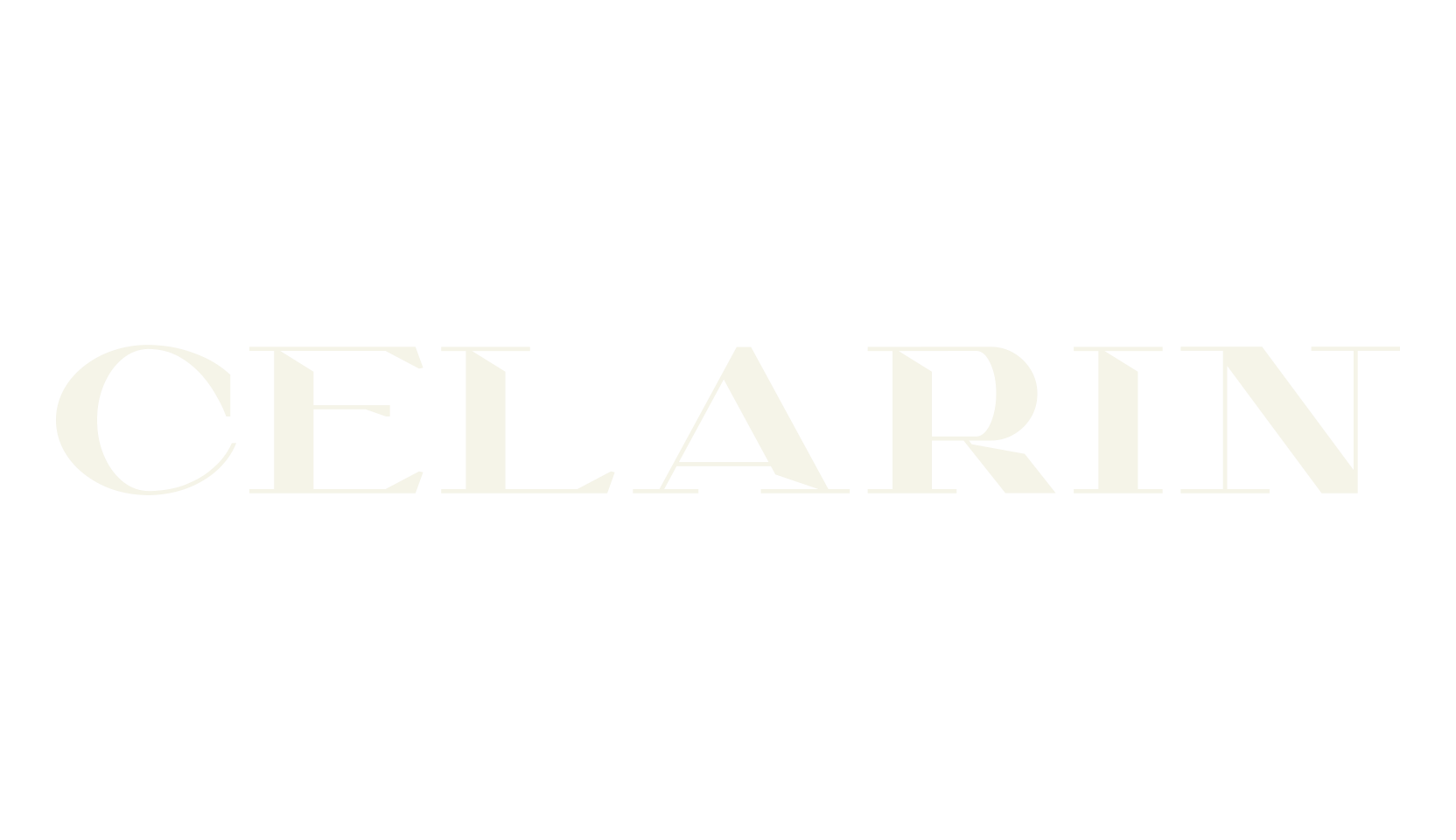 CELARIN, cool font preview