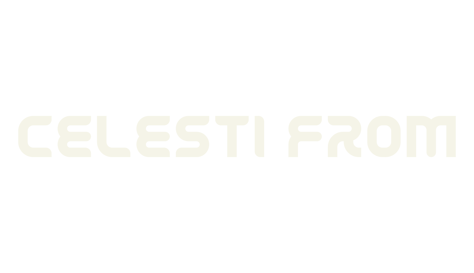 Celesti From, space font preview