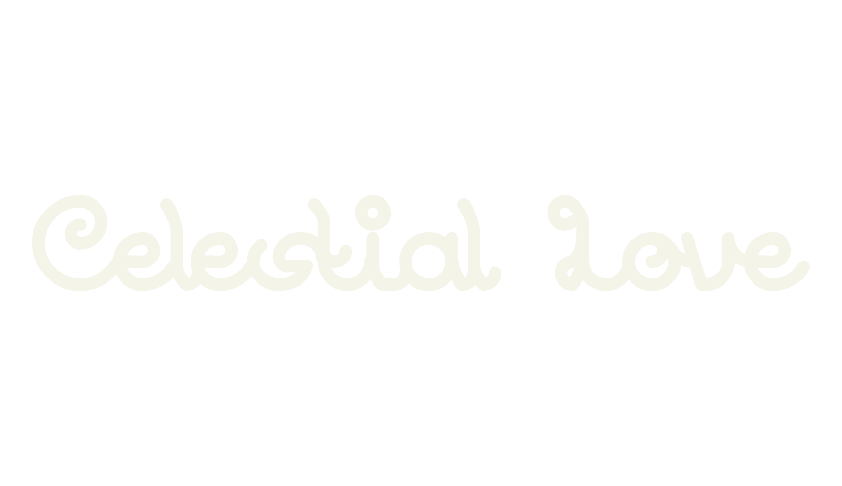 Celestial Love, fashion script font preview