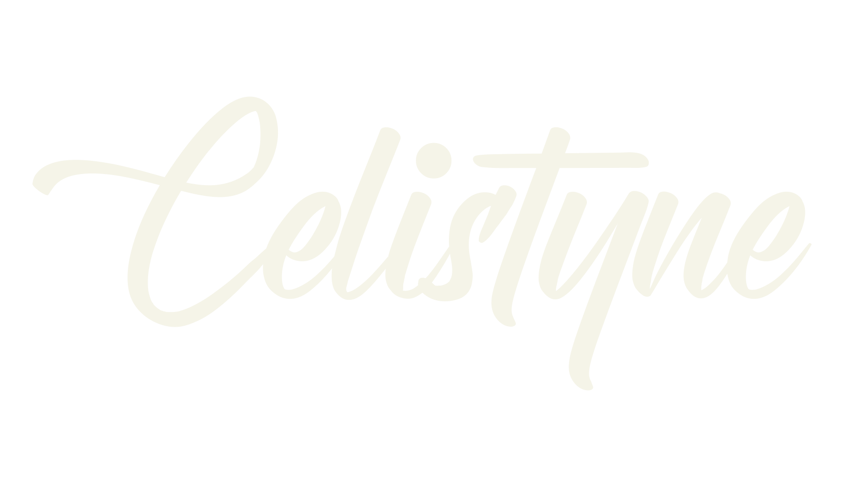 Celistyne, cafe font preview