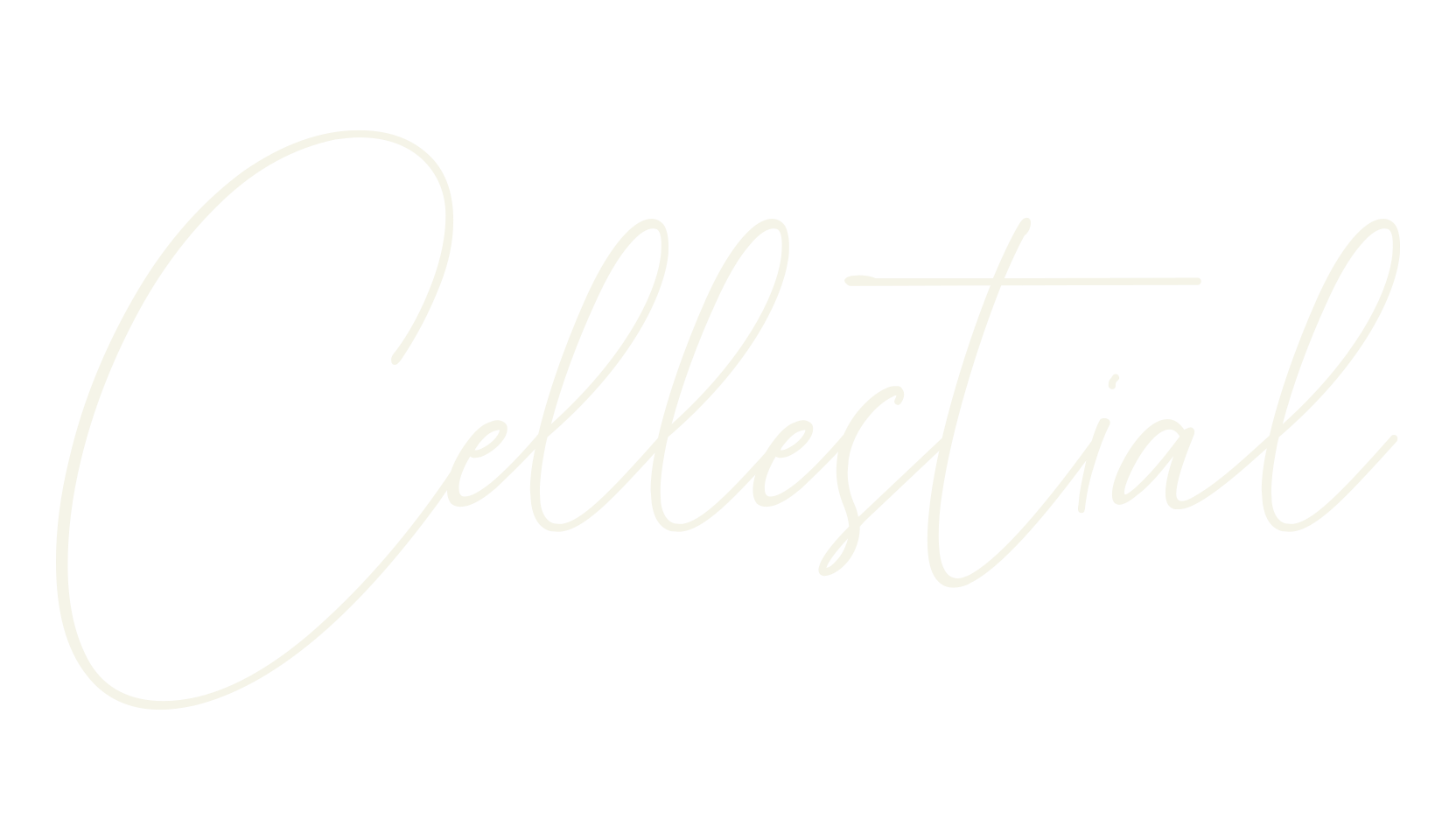 Cellestial, logo font preview