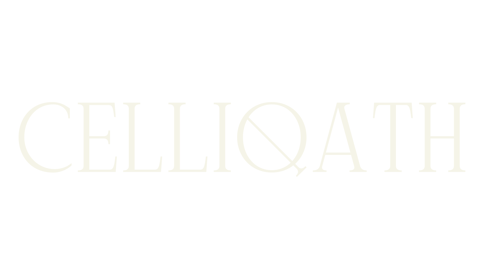 Celliqath, serif font preview
