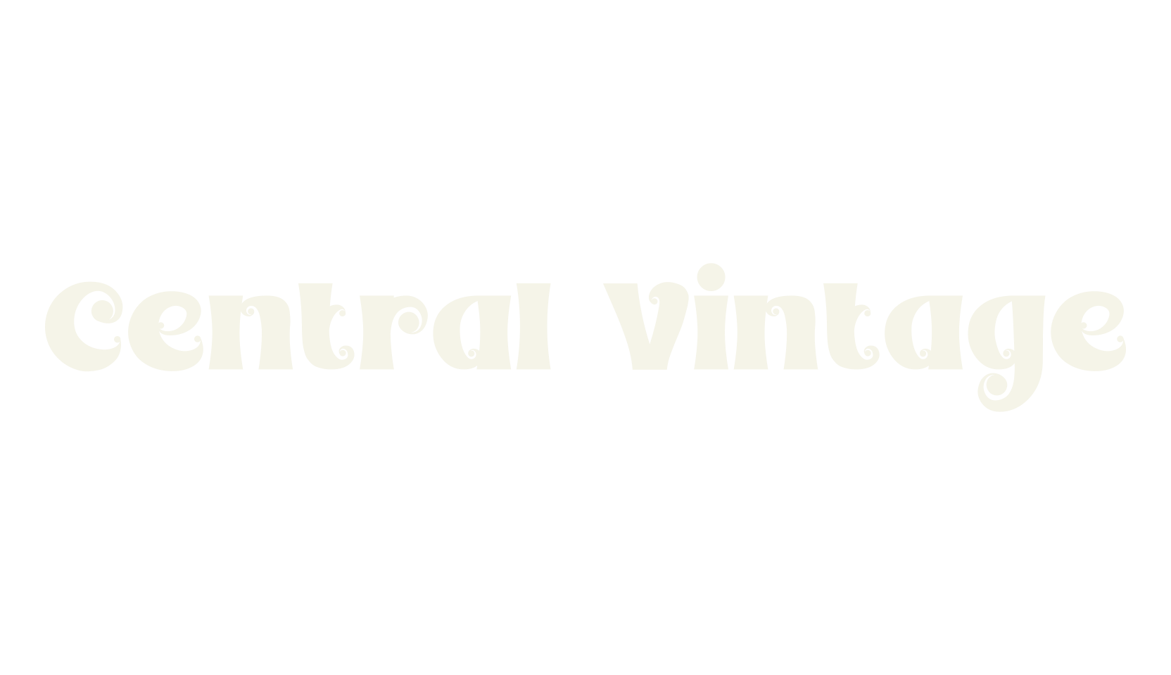 Central Vintage, display market font preview
