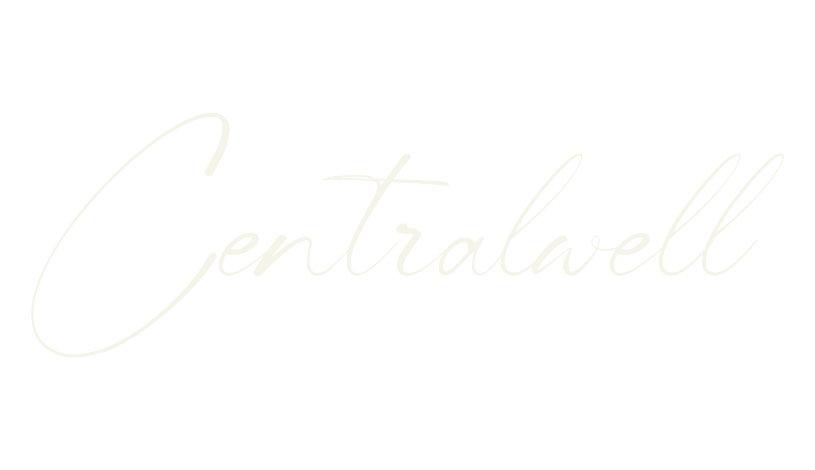 Centralwell, title font preview