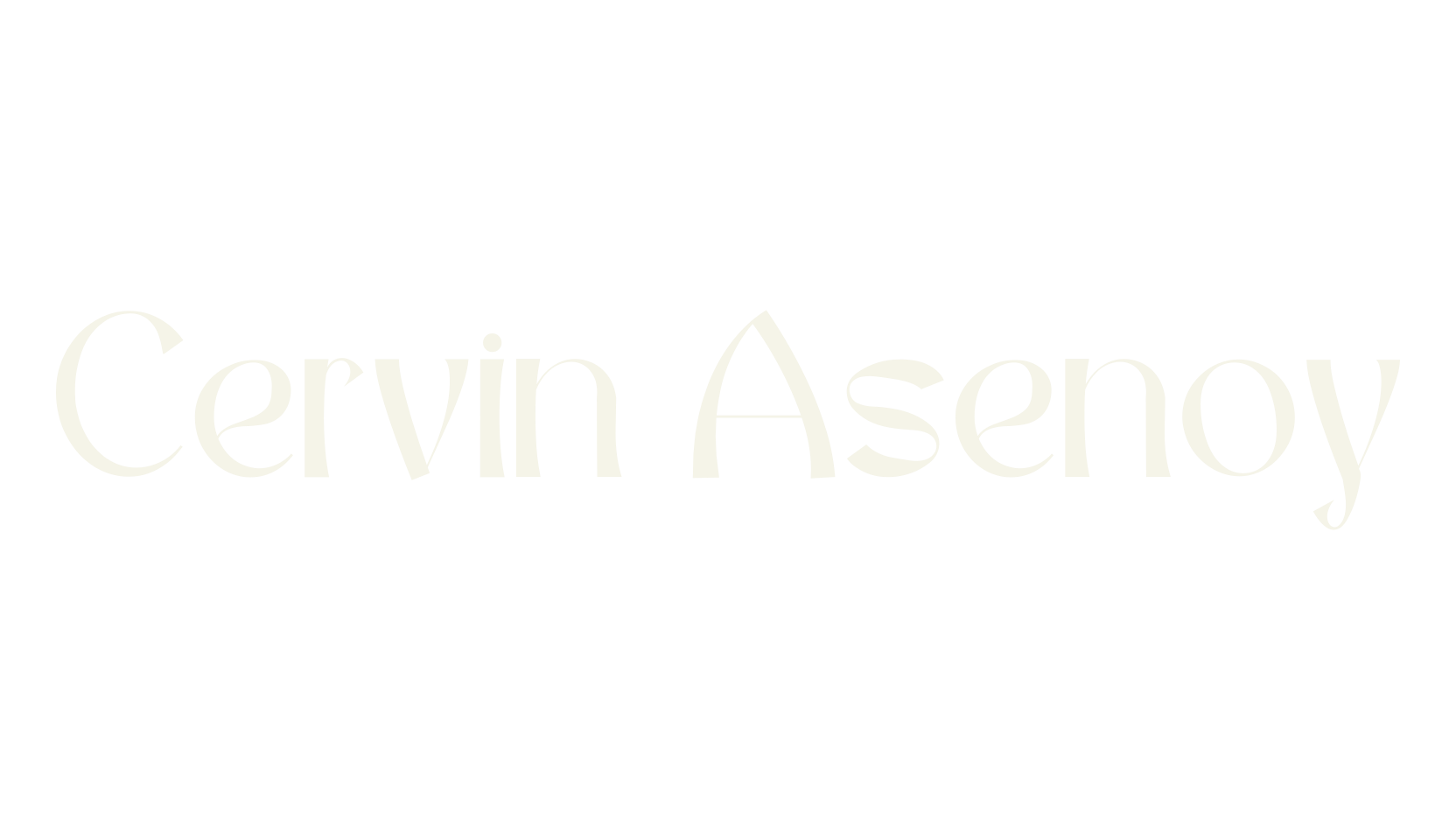 Cervin Asenoy, serif font preview