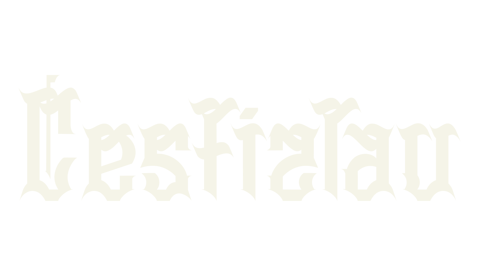 Cestizlav, gothic font preview