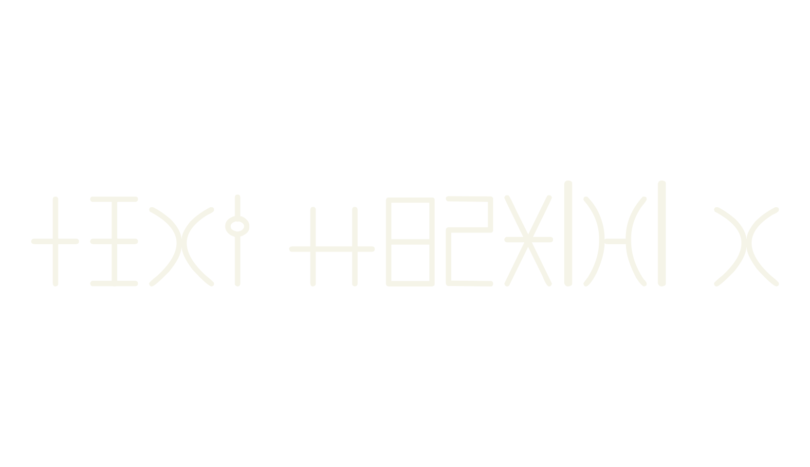 CETI QUSVAHAÎT, idioma ceti qusvahat font preview