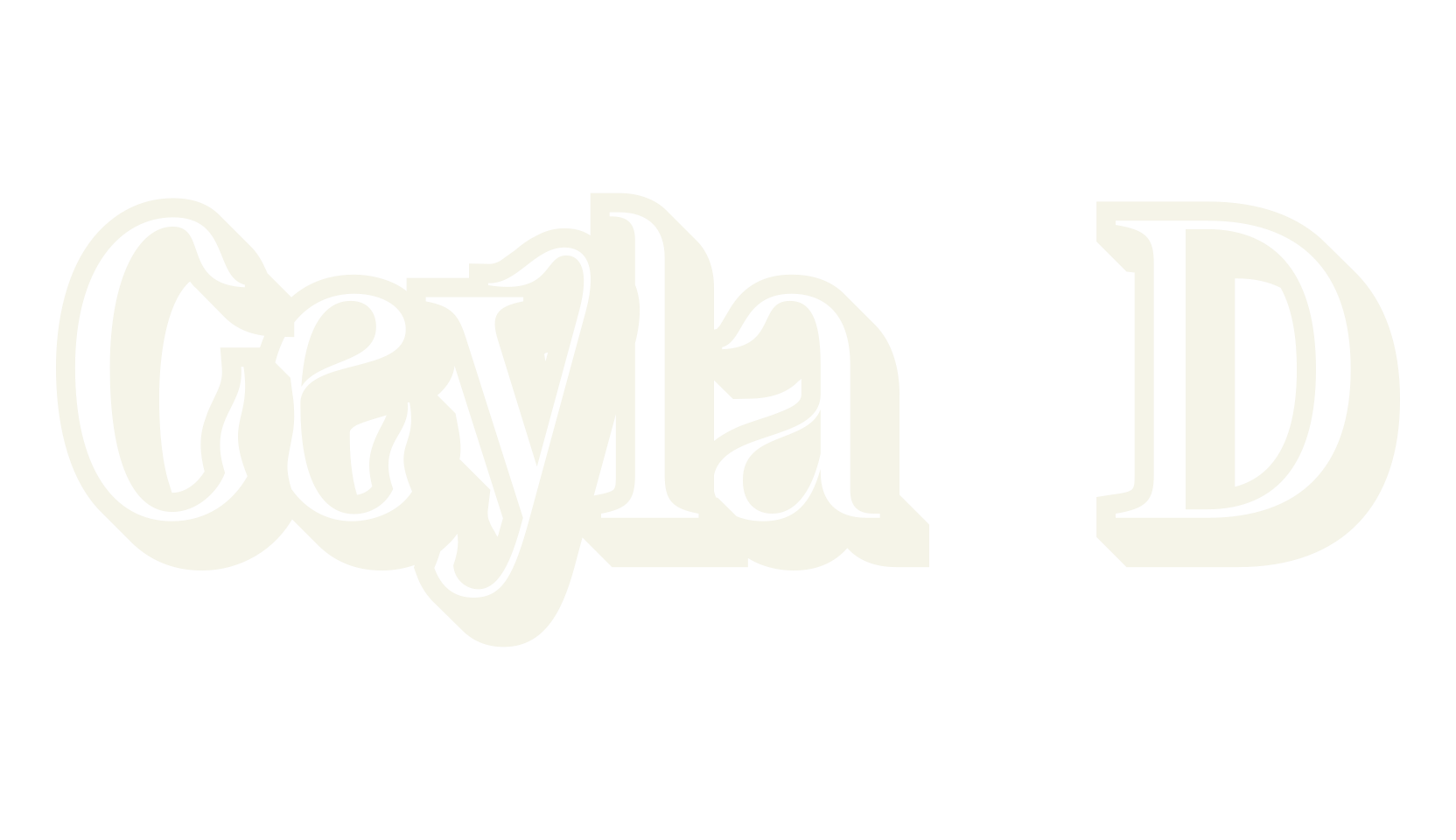 Ceyla 3D, 3d font preview