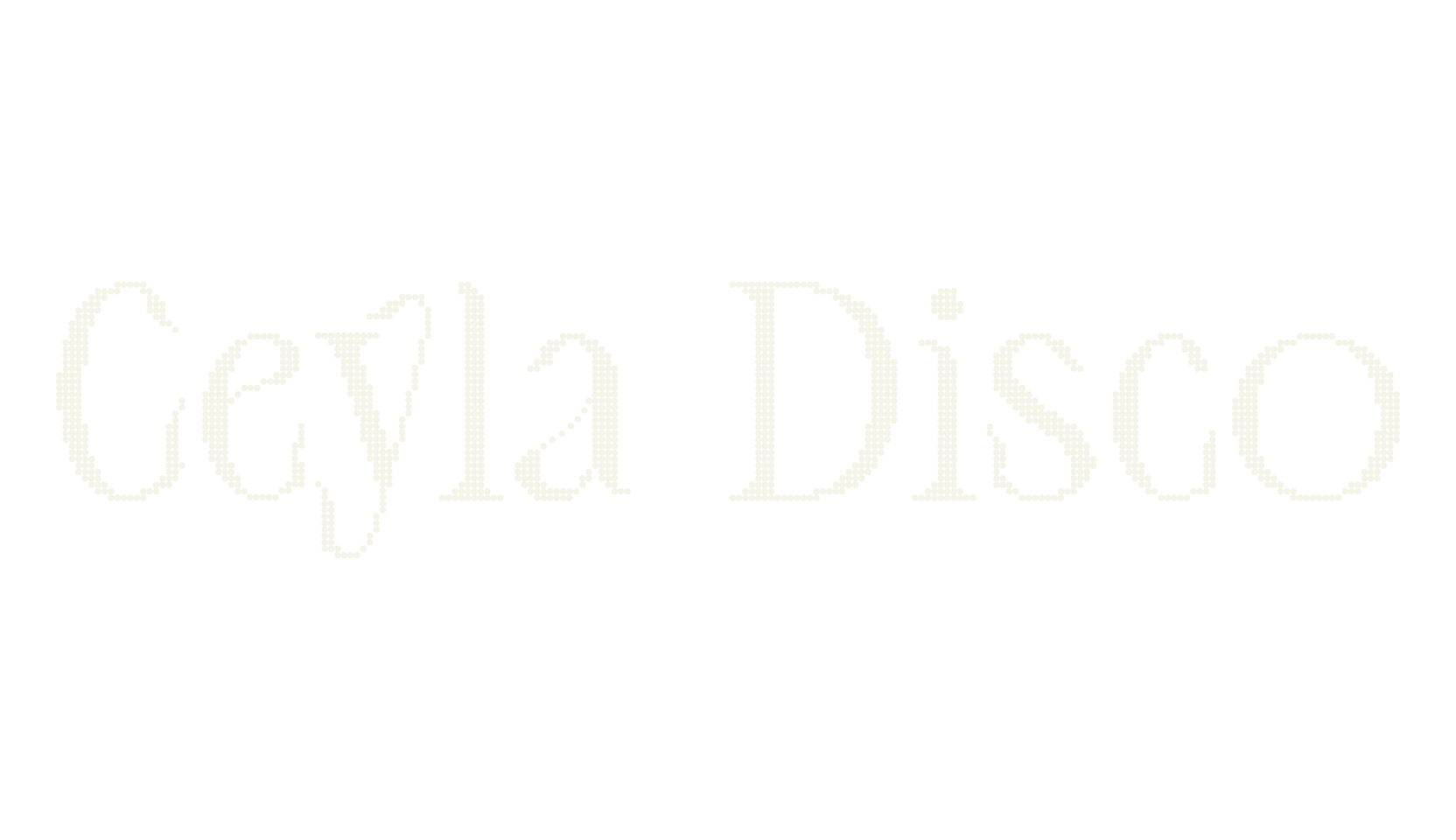 Ceyla Disco, poster font preview