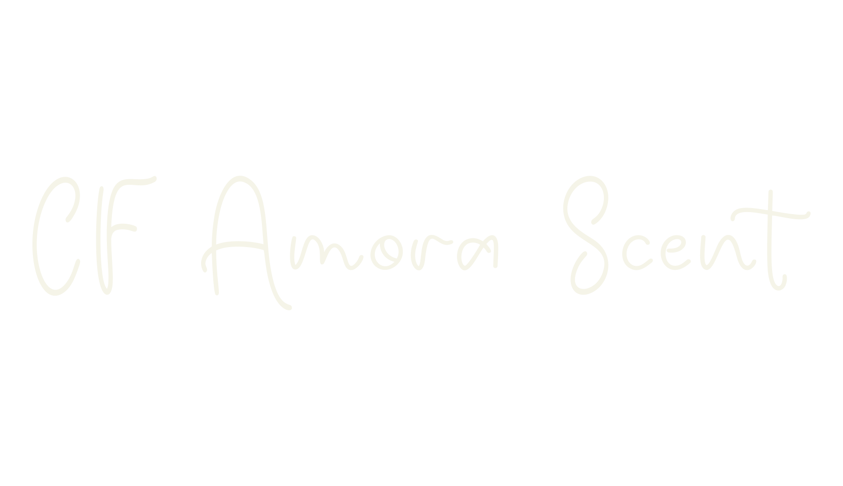 CF Amora Scent, custom font preview