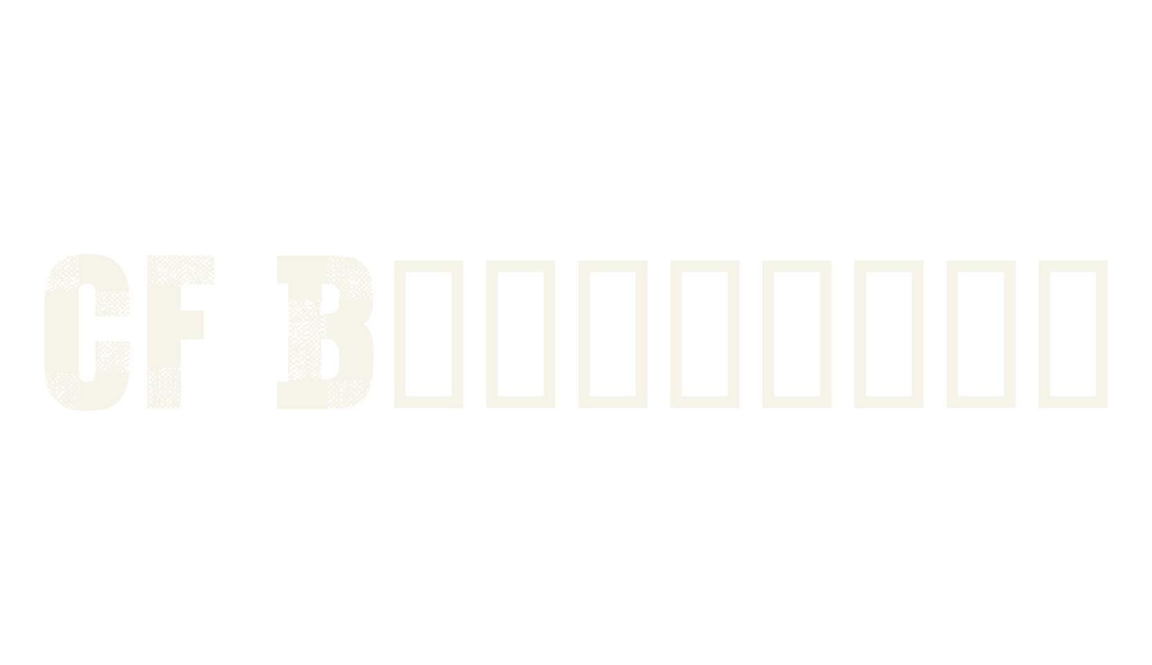 CF Bucherons, display market font preview
