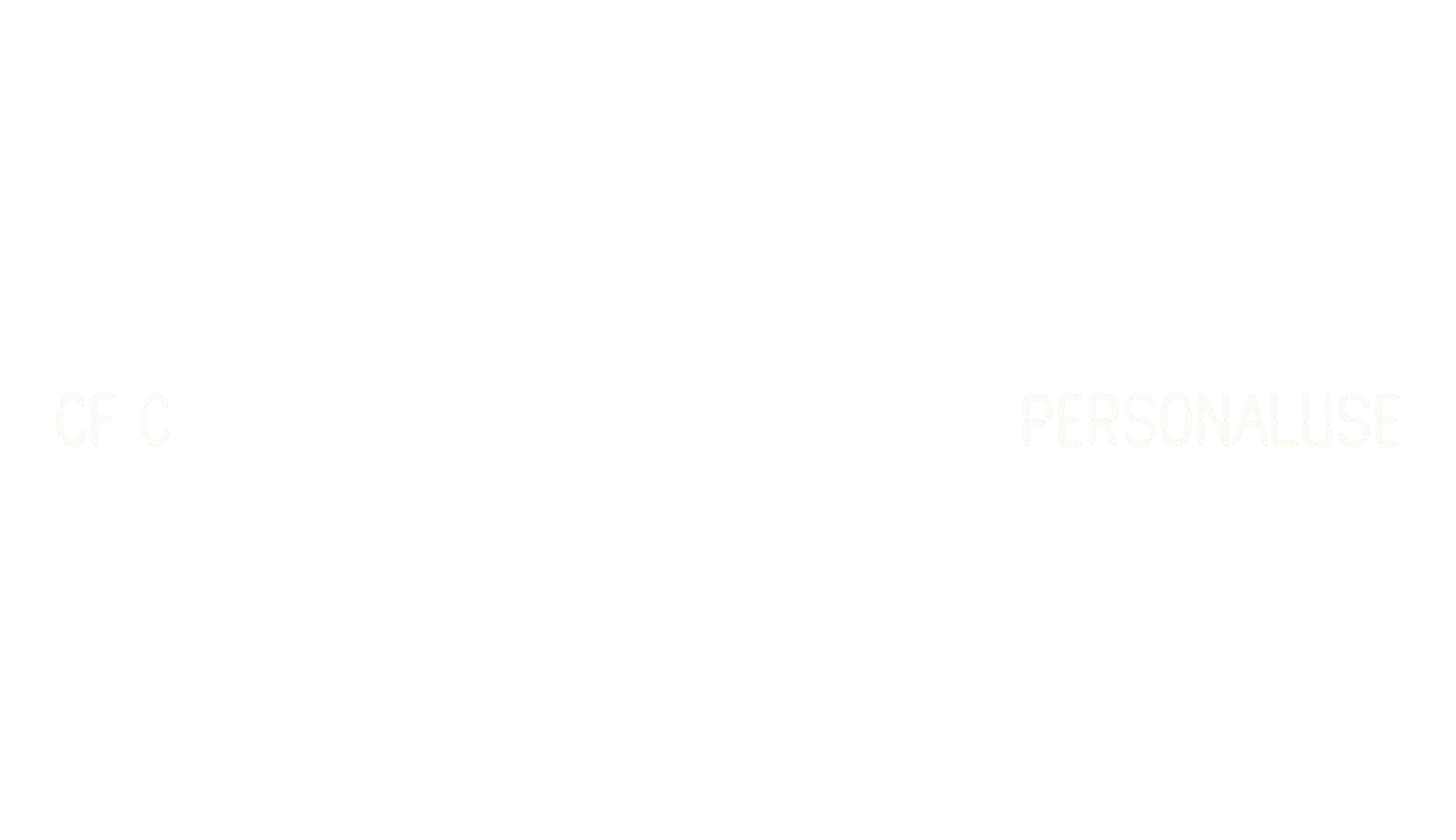 CF Crayons de plomb PERSONALUSE, display market font preview
