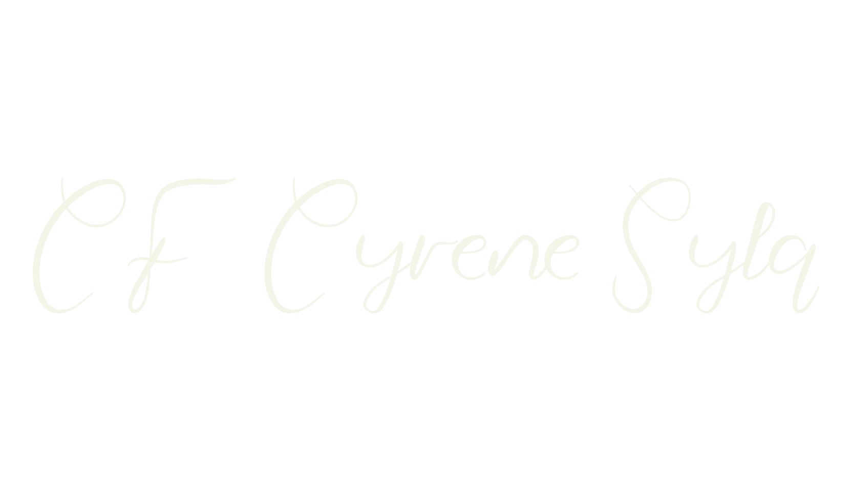 CF Cyrene Syla, chicano font preview