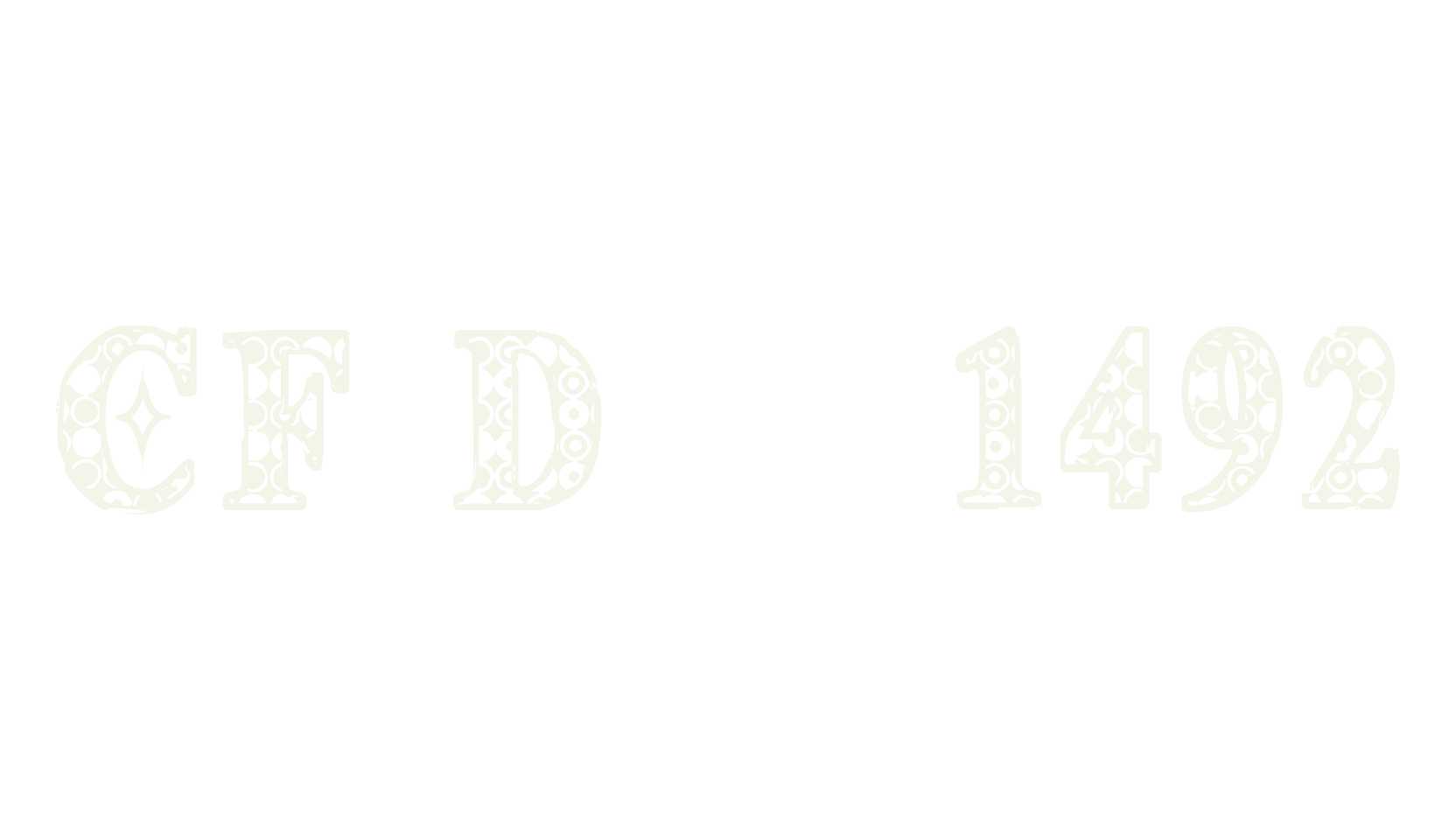CF Deco 1492, fashion sign font preview