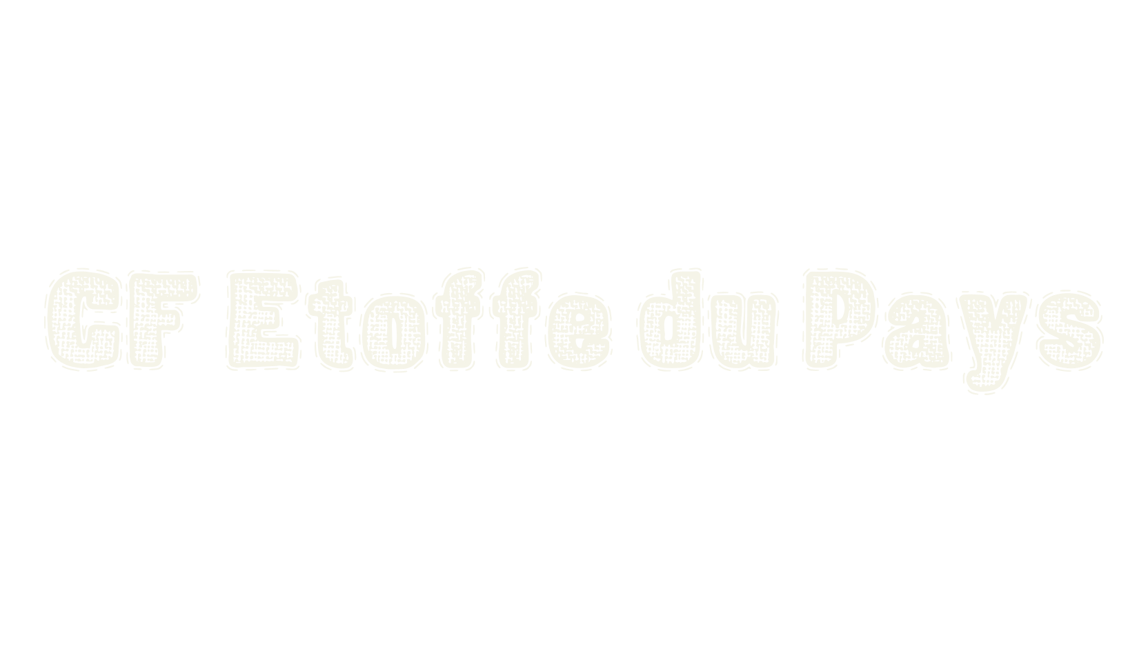 CF Etoffe du Pays, handwritten font preview
