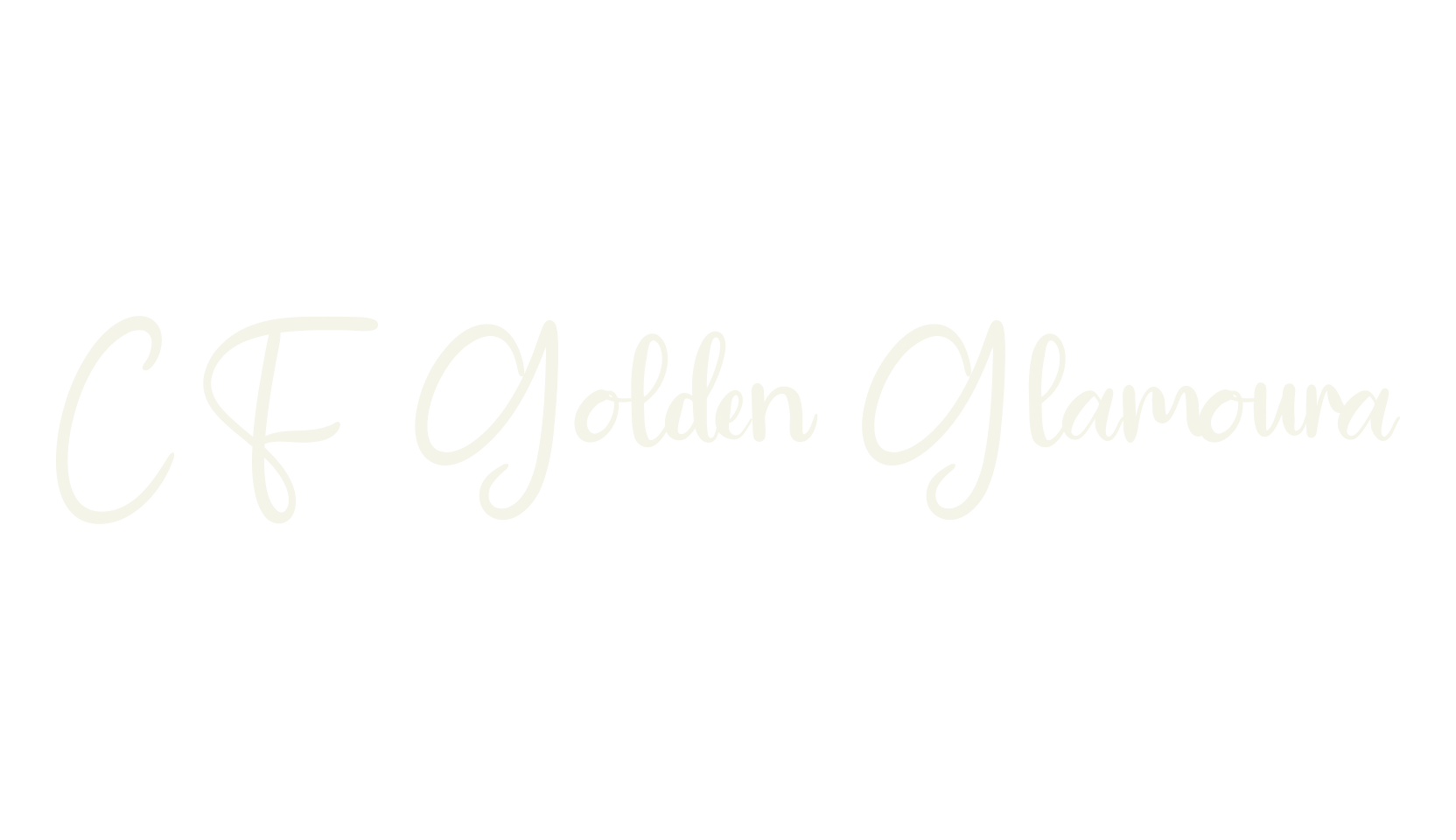 CF Golden Glamoura, handwriting font preview