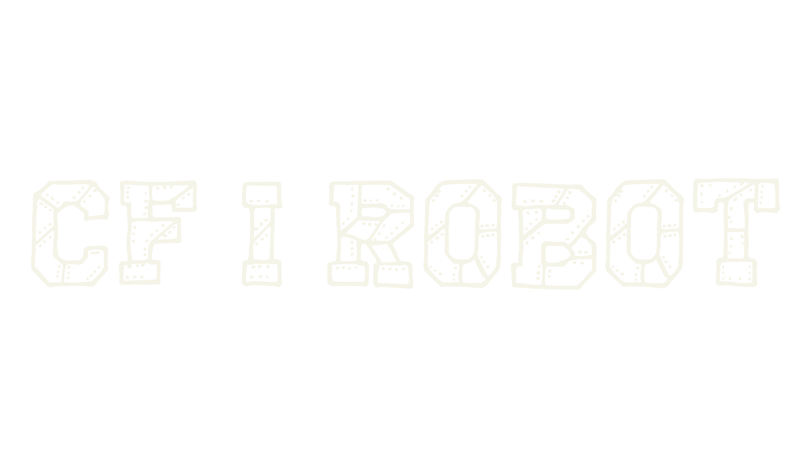 CF I Robot, display market font preview