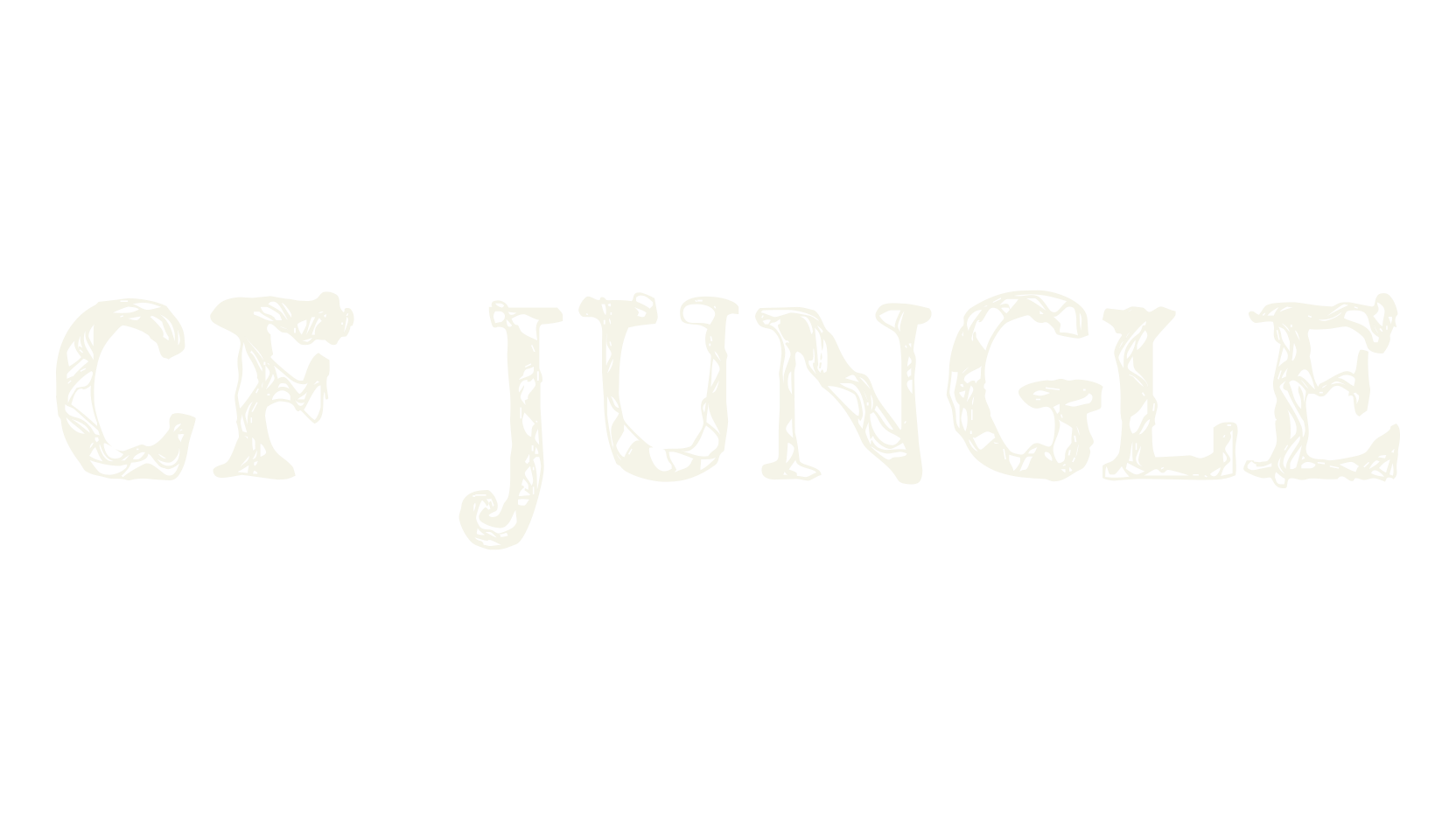 CF JUNGLE, display market font preview