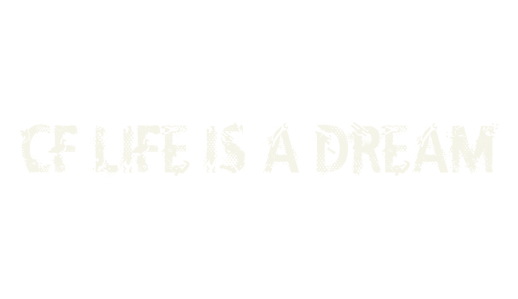 CF Life Is A Dream, display market font preview