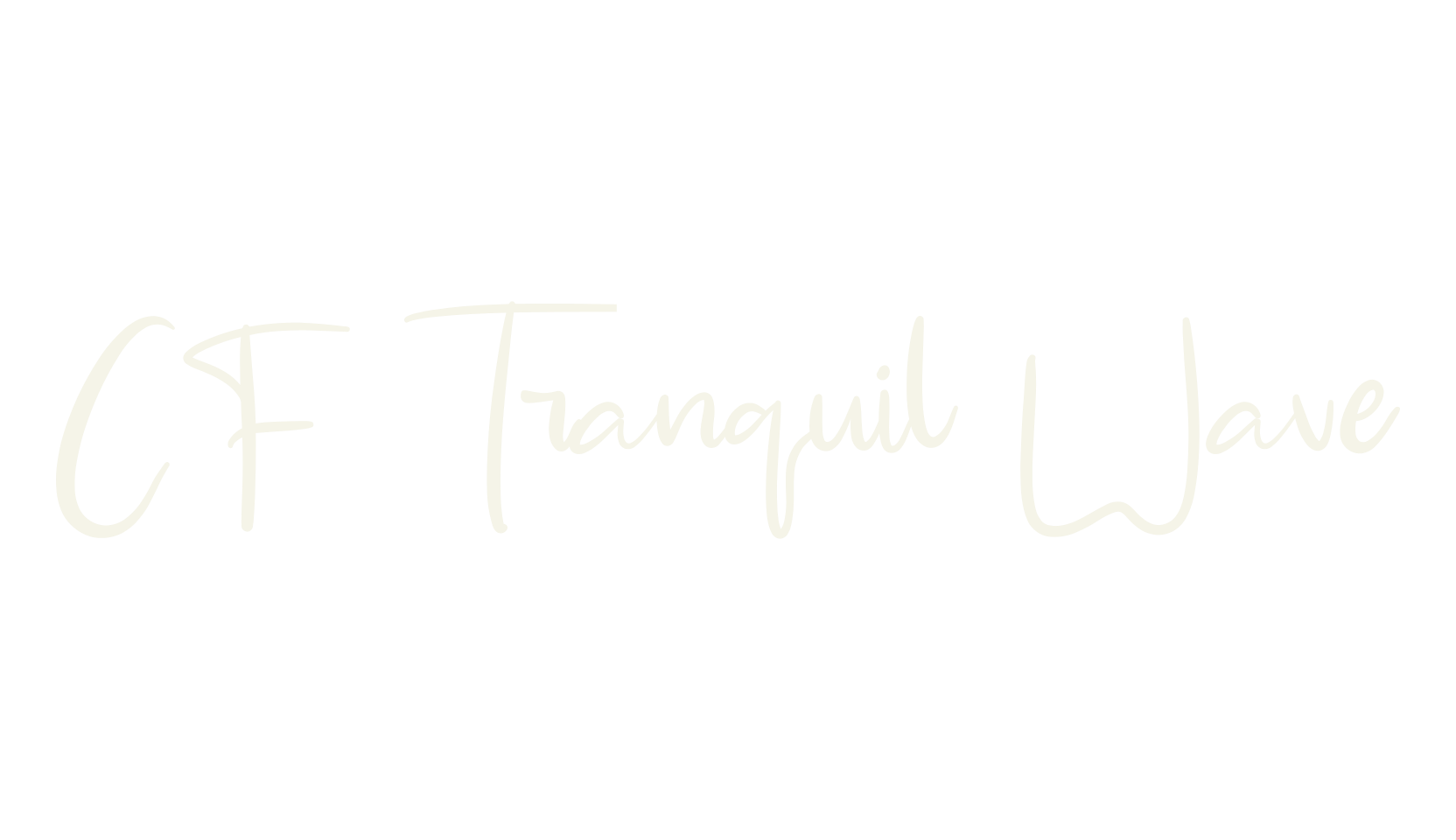 CF Tranquil Wave, deseret font preview