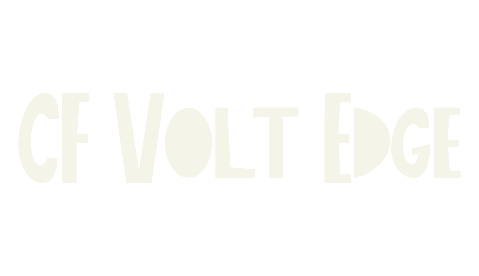 CF Volt Edge, decorative font preview