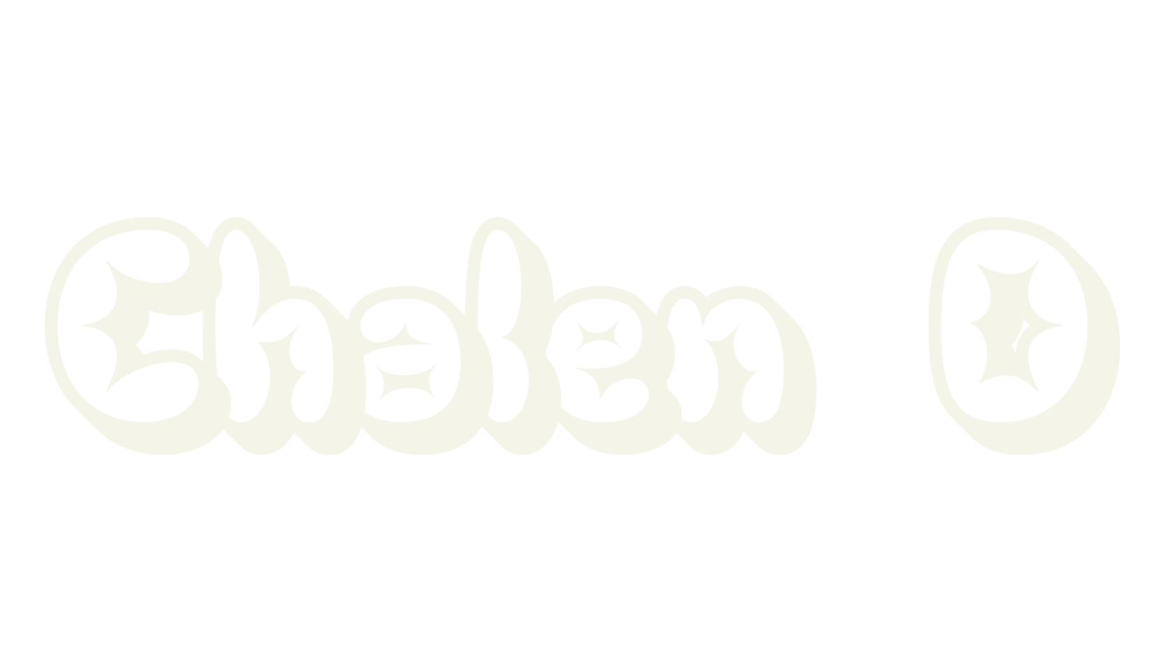 Chalen 3D, 3d font preview