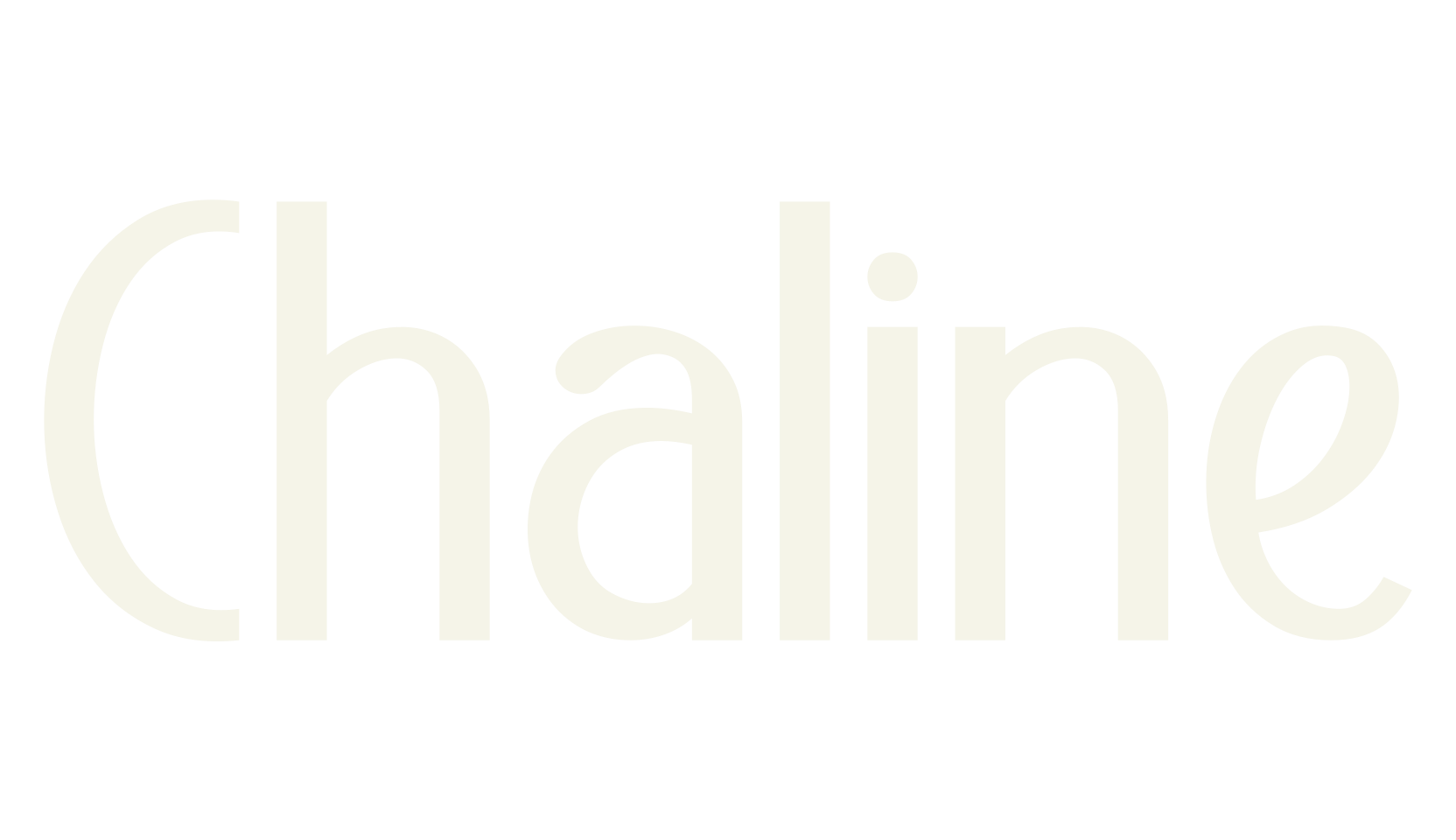 Chaline, sans serif font preview