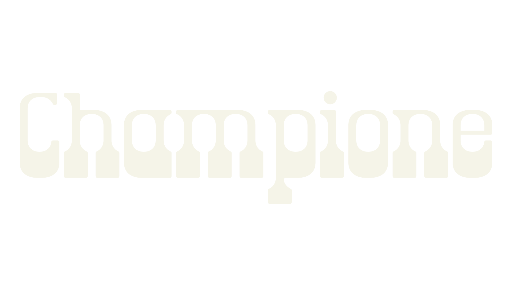 Champione, alphabet font preview